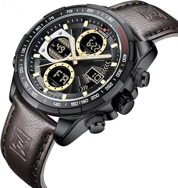 NAVIFORCE Men Chronograph Waterproof tWatch