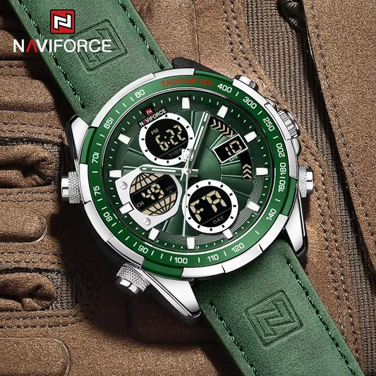 NAVIFORCE  Men Chronograph Waterproof tWatch